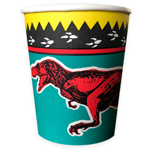 Jurassic Park Vintage 1993 9oz Paper Cups (10ct)